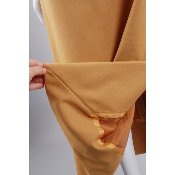 XL Vintage 60s Hostess Cocktail Maxi Dress - Picture 7 of 7